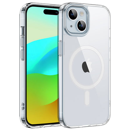 Clear Magnetic Case Compatible with Magsafe for iPhone 15 Plus