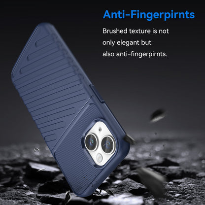 Rugged TPU Phone Case for iPhone 15 Plus - Blue