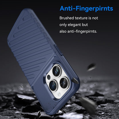 Rugged TPU Phone Case for iPhone 15 Pro Max - Blue