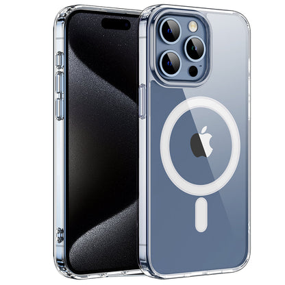 Clear Magnetic Case Compatible with Magsafe for iPhone 15 Pro Max